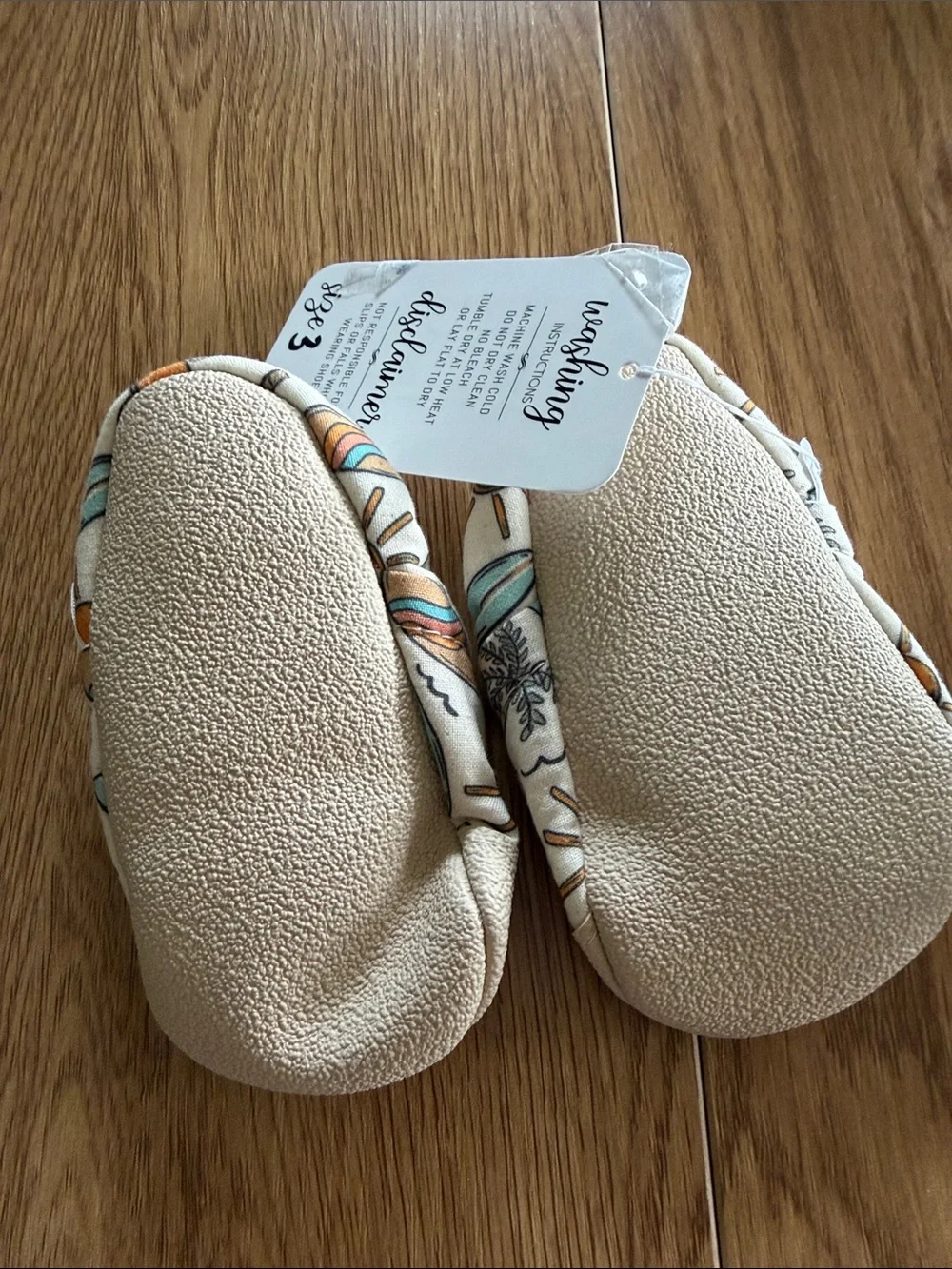 JamBam Surfer Beach Baby crib shoe booties
